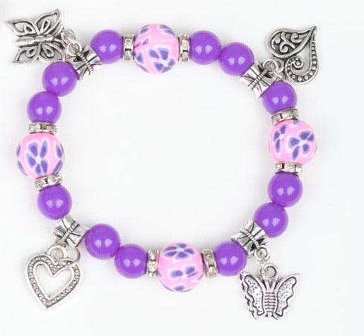Paparazzi Accessories Starlet Shimmer Bracelet: #2 ~Purple