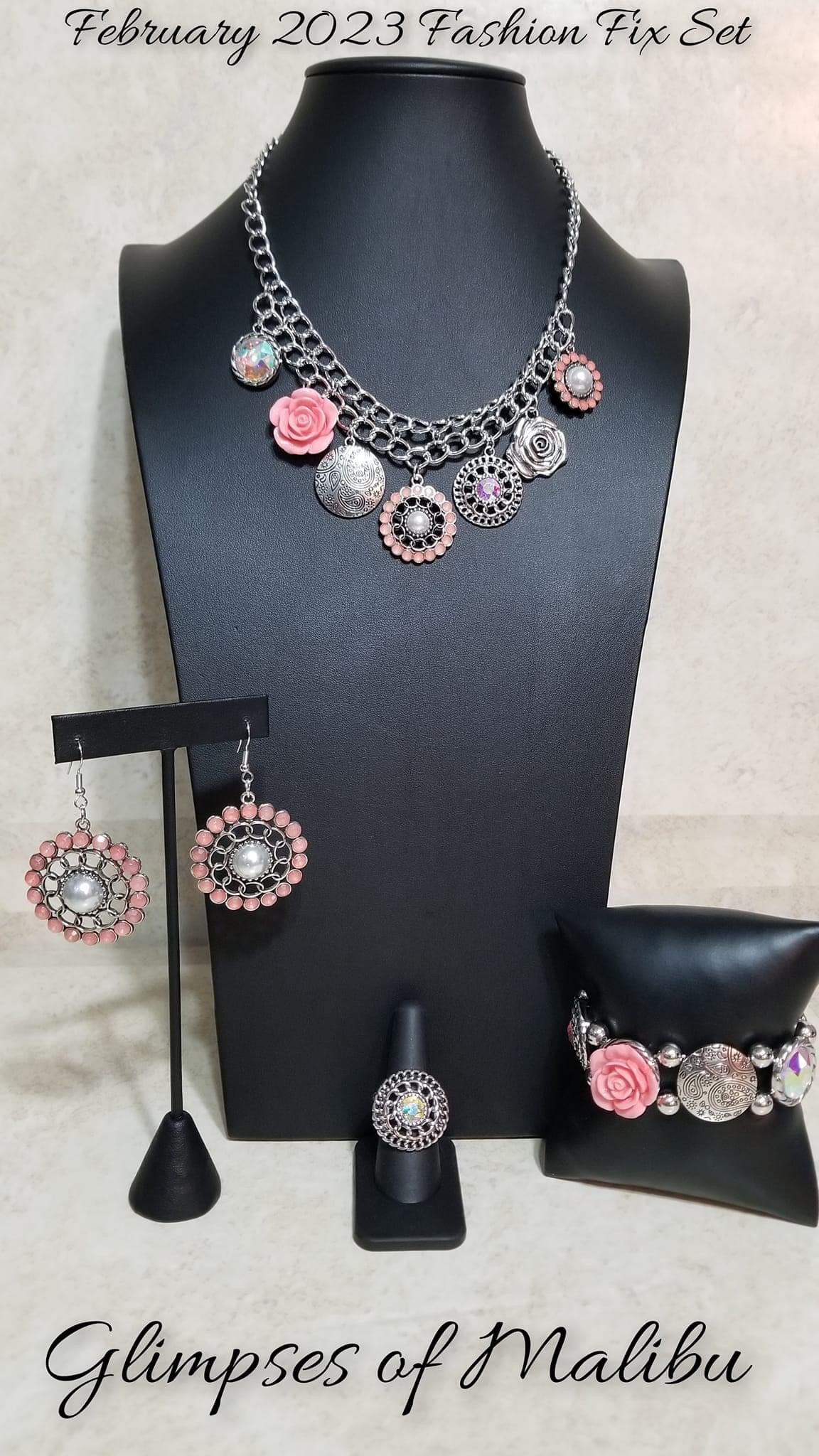 Paparazzi Accessories Glimpses of Malibu: February 2023 Featuring playful styles accented with fun pops of color, the Glimpses of Malibu Collection is an endearing assortment of cheerful and whimsical laid-back fashion. From the bubbly outgoing socialite