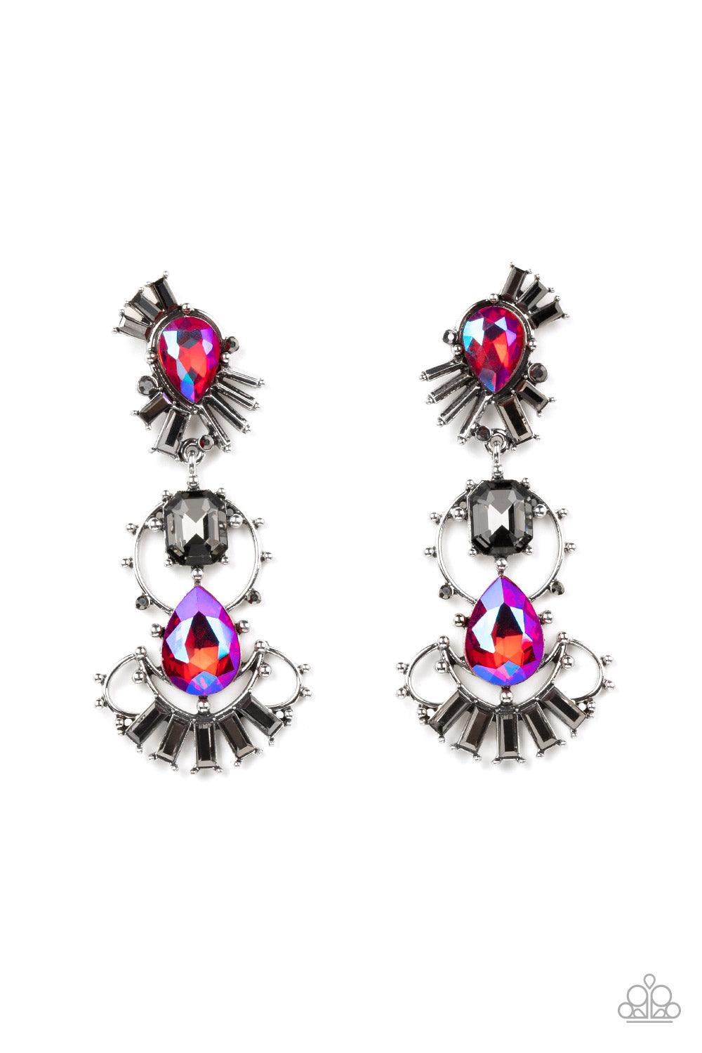 Paparazzi Accessories Life of The Party: July 2022 Earrings: The Party Has Arrived Earrings: Ultra UniversalNecklace: Warp speed Bracelet: Premium Perennial Ring: Starry Serenity Jewelry Sets