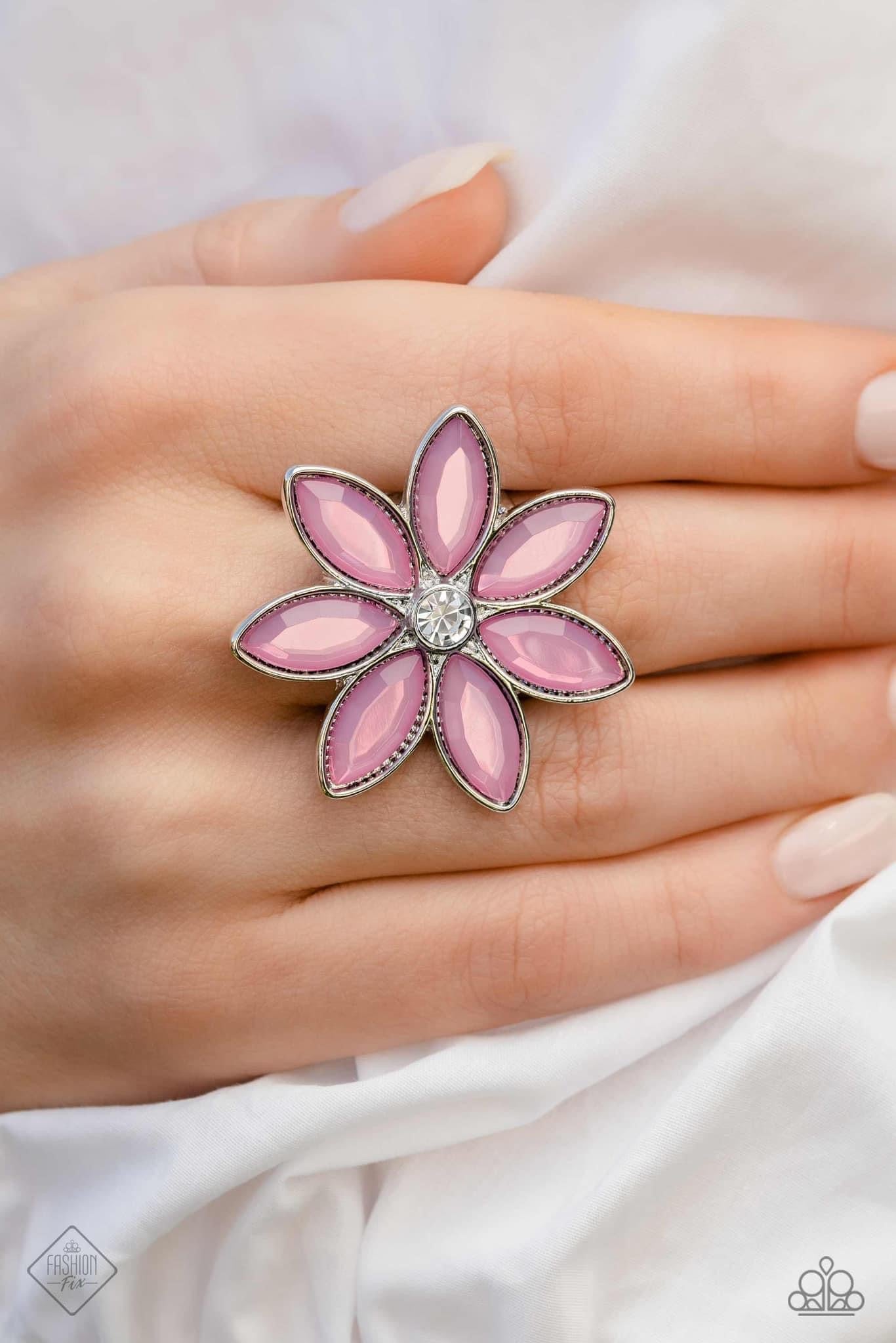 Paparazzi Accessories Glimpses of Malibu: March 2023 FF Featuring playful styles accented with fun pops of color, the Glimpses of Malibu Collection is an endearing assortment of cheerful and whimsical laid-back fashion. From the bubbly outgoing socialite