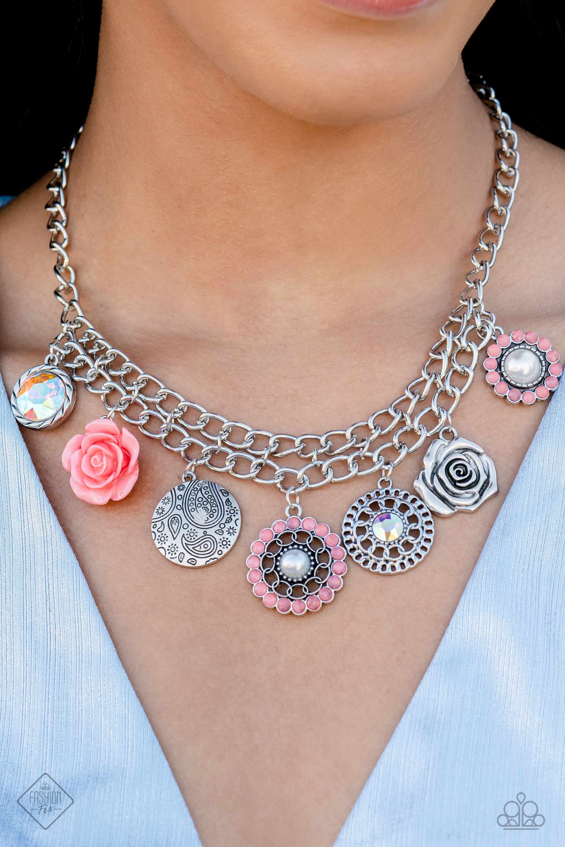 Paparazzi Accessories Glimpses of Malibu: February 2023 Featuring playful styles accented with fun pops of color, the Glimpses of Malibu Collection is an endearing assortment of cheerful and whimsical laid-back fashion. From the bubbly outgoing socialite
