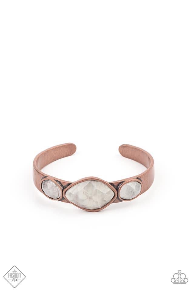 Paparazzi Accessories Glimpses of Malibu : January 2021 FF The Glimpses of Malibu collection was created with inspiration from the styles of Malibu, CA. Styles in this Trend Blend will feature fun, livable fashion with an upscale flavor. The color are usu